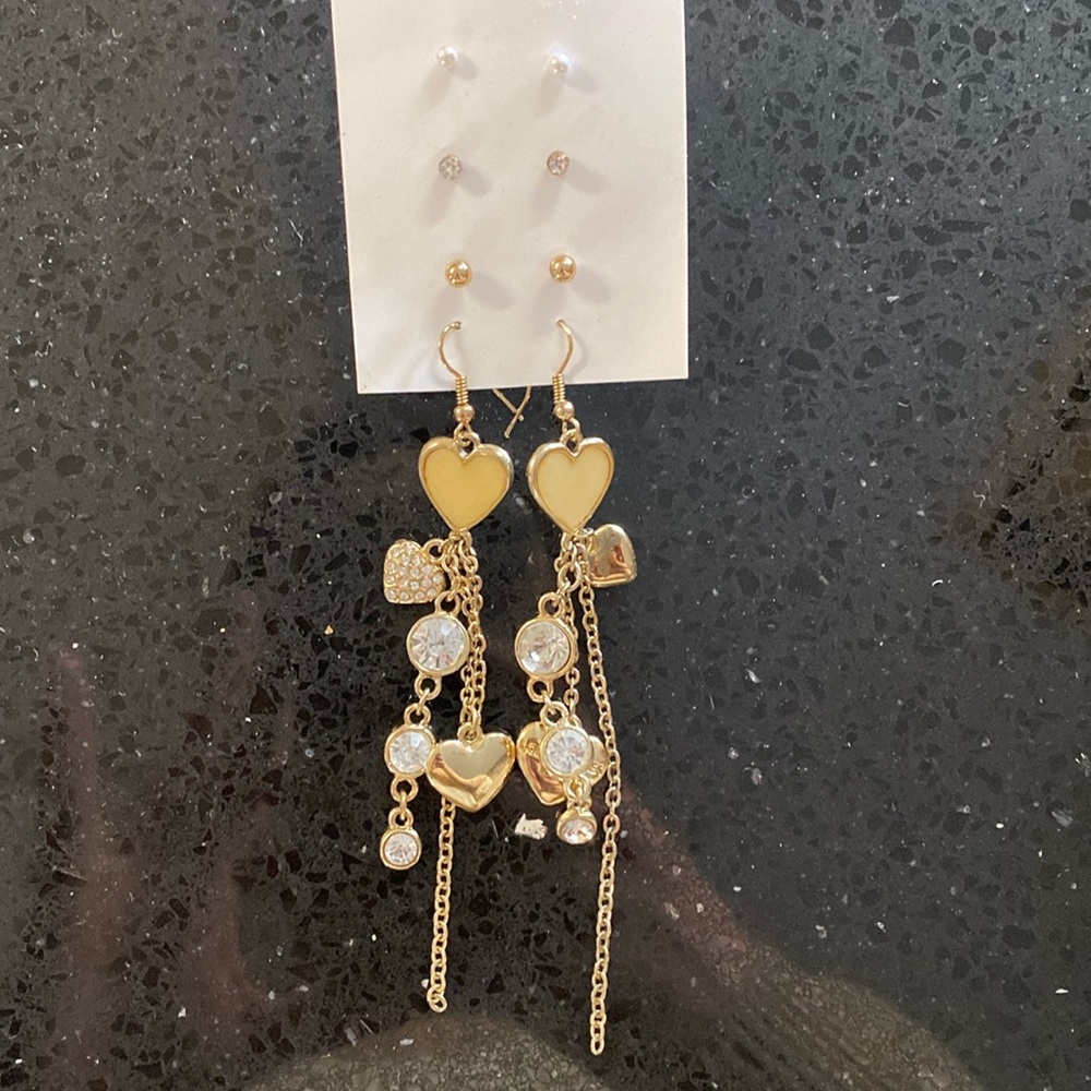 Dainty Earrings Set